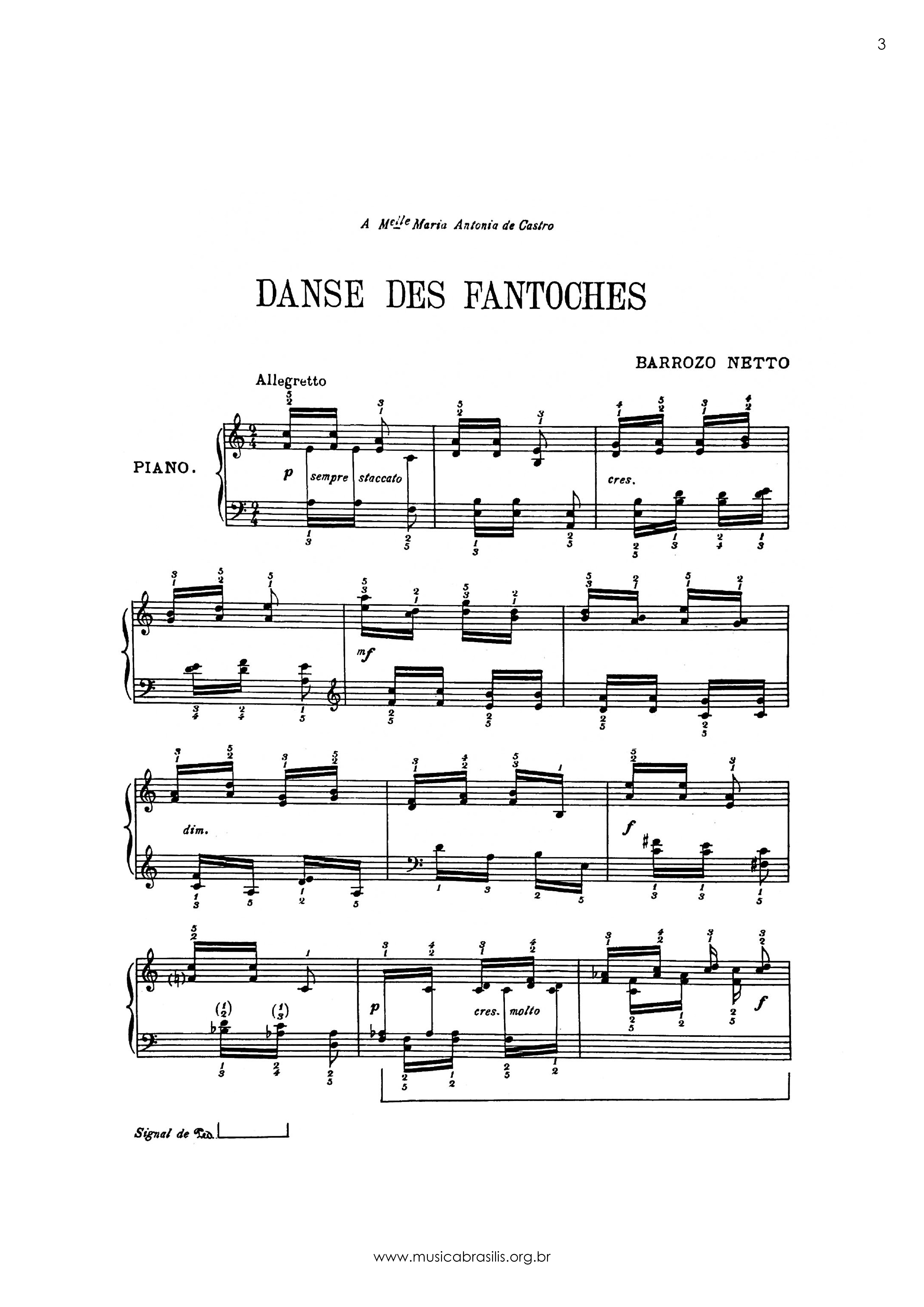 Danse des fantoches