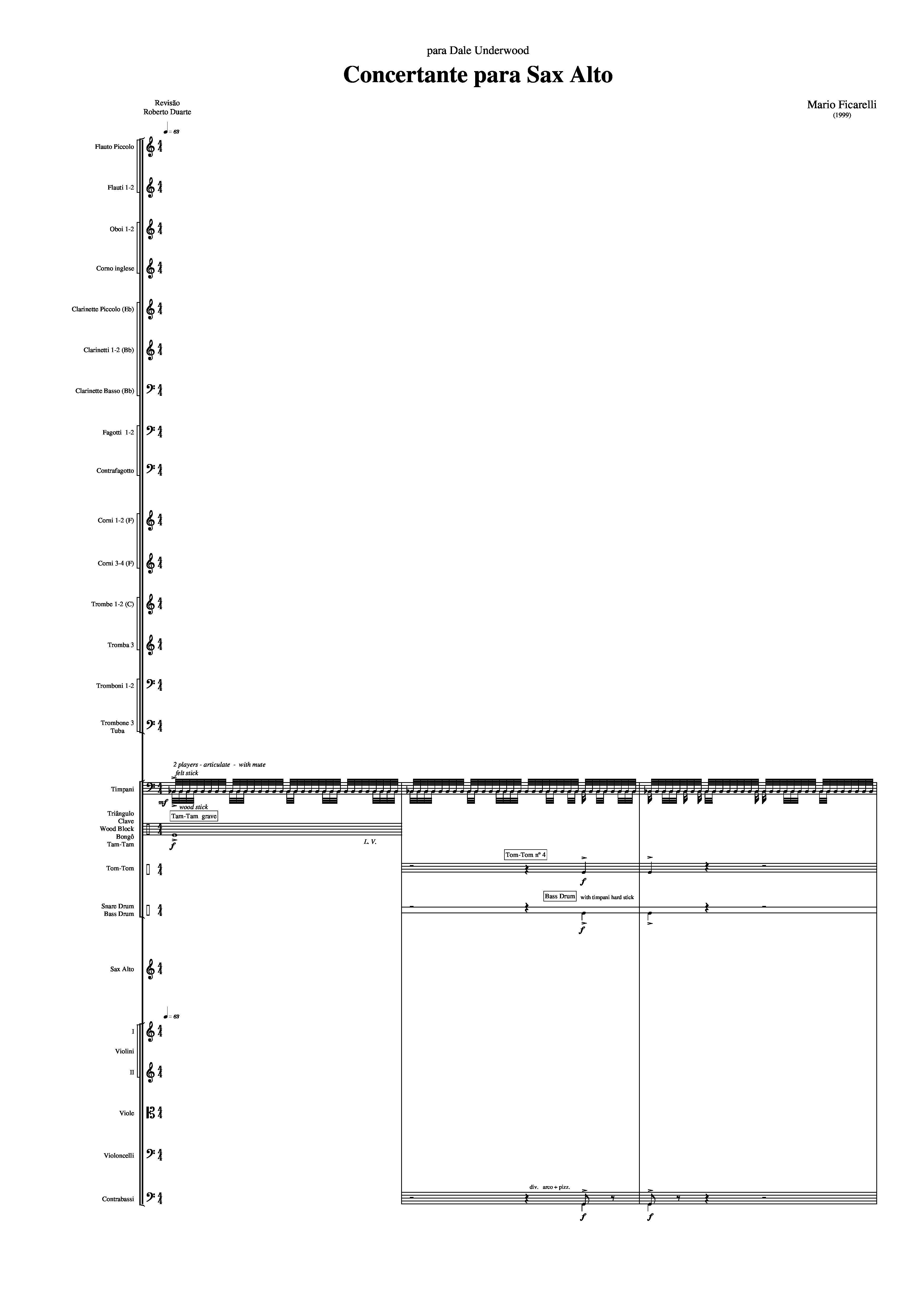 Concertante para sax alto