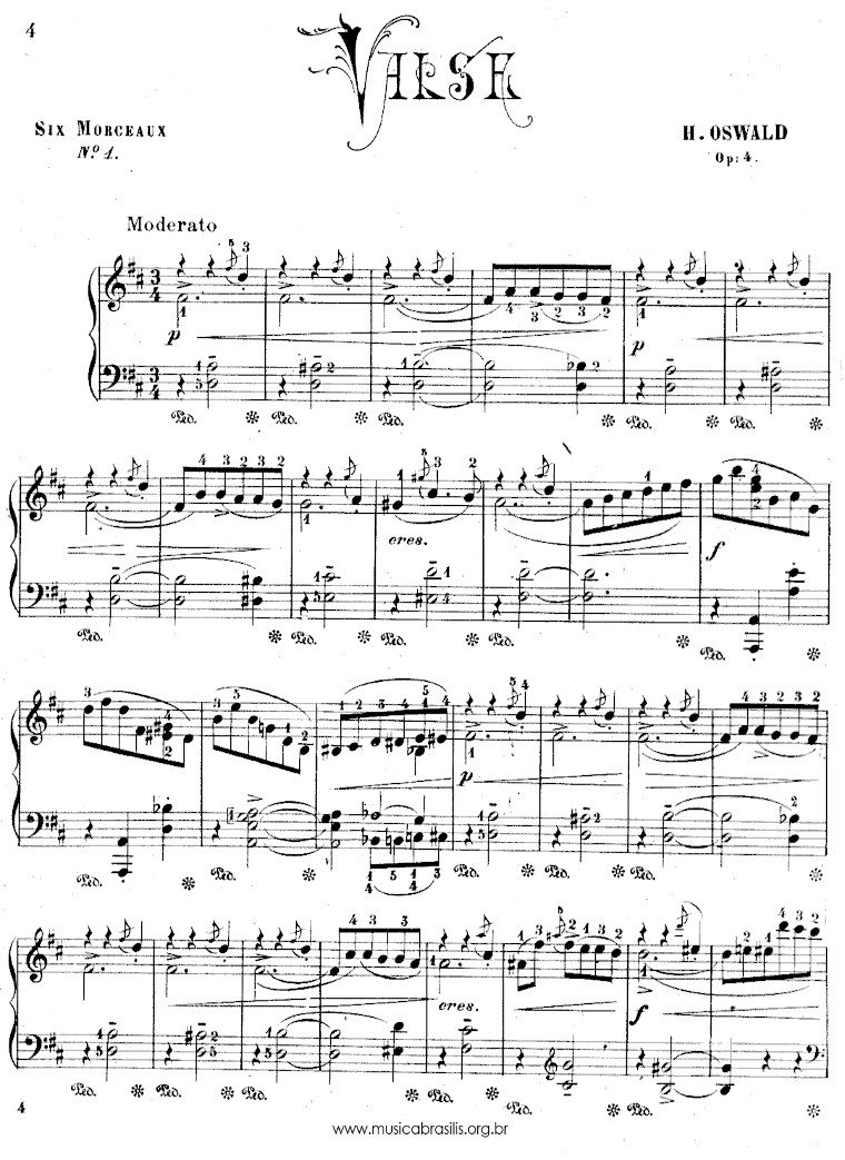 Valse Op. 4, nº 1