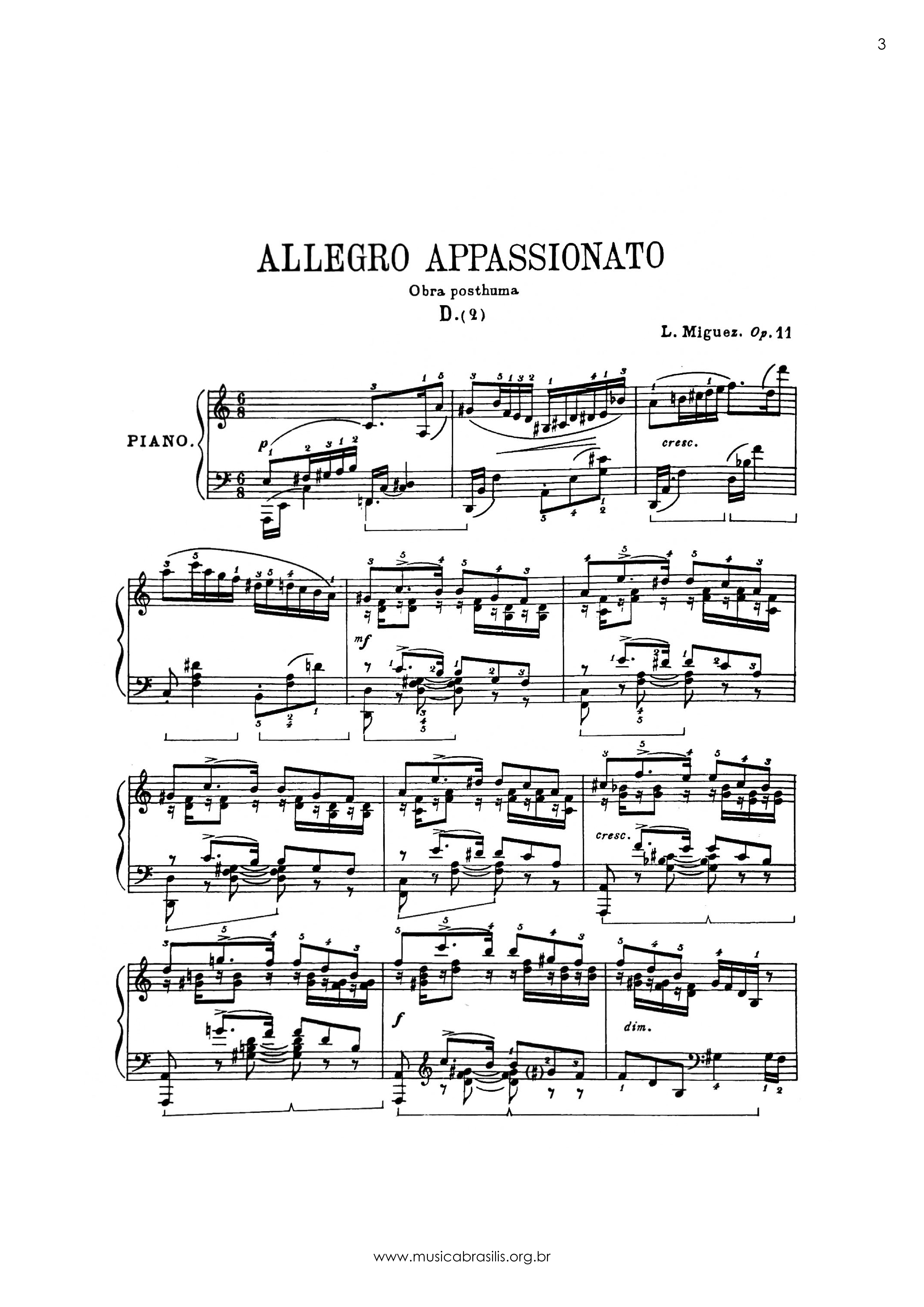 Allegro appassionato