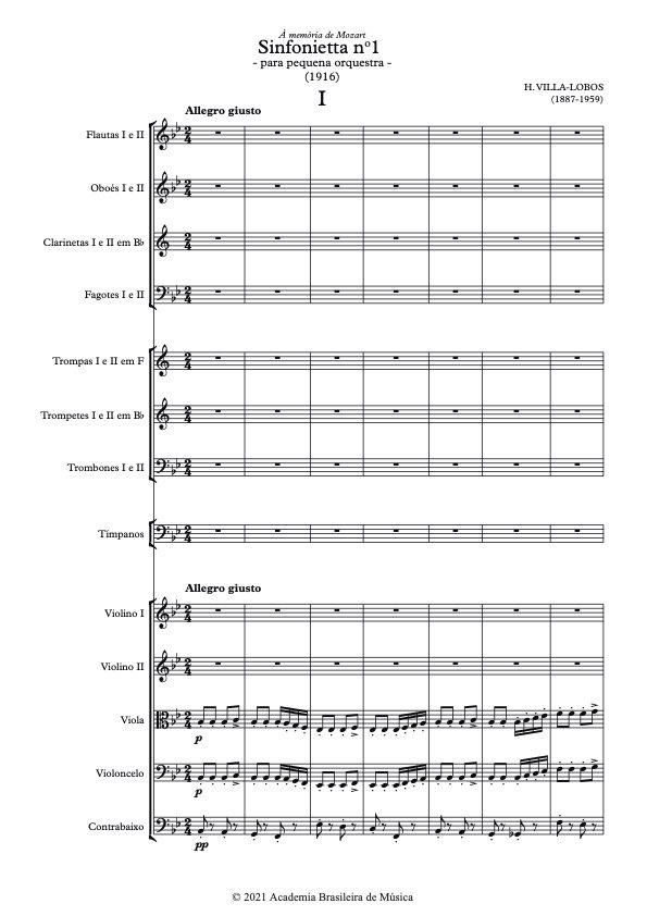 Sinfonietta n.1